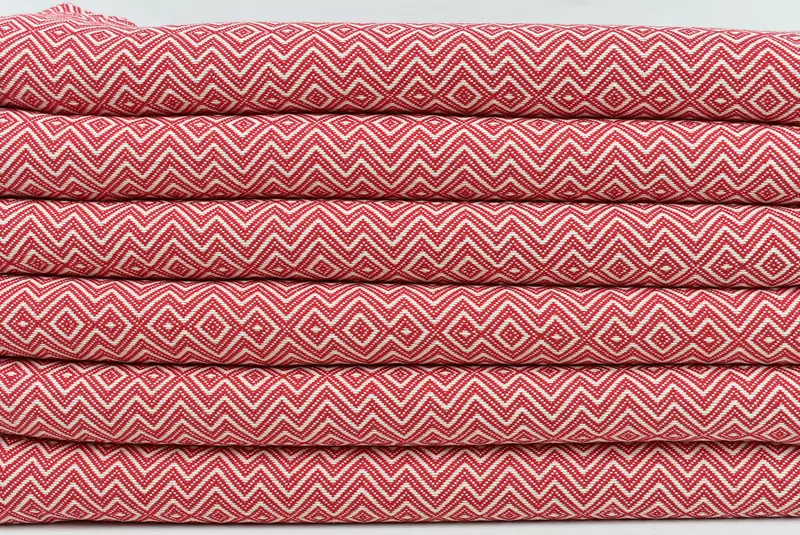 Handmade Gift, Thin towel, Hammam towel, Wedding Anniversary Gift, Girl Trip Party Favor, 70x38 Cotton Diamond Towel, Custom Wedding Gifts - 2