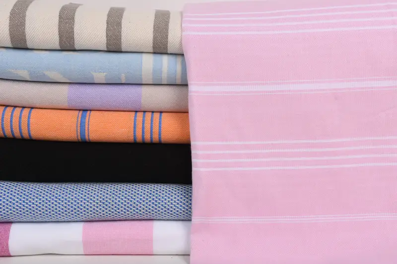 Personalized Wedding Gift For Couple, Hammam towel, Personalized Beach Towel, Summer Gift, Organic Towel, 70x40 Cotton Set of 8 Towel, Guest Towel - 1