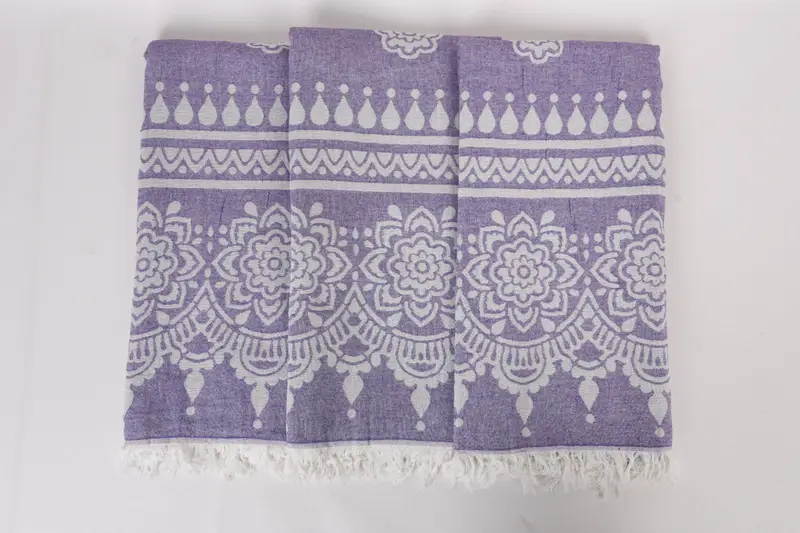 Bachelorette Party Decorations, Travel towel, Bachelorette Party Gifts, Bachelorette Beach Towel, Gift Towel, 74x36 Cotton Floral Patterned Towel - 8