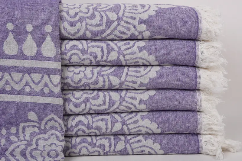 Bachelorette Party Decorations, Travel towel, Bachelorette Party Gifts, Bachelorette Beach Towel, Gift Towel, 74x36 Cotton Floral Patterned Towel - 1