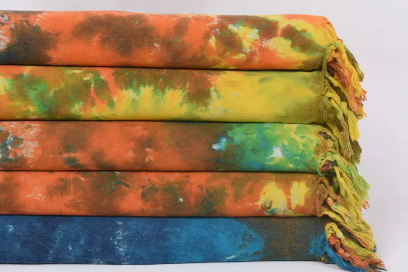 Absorbent towel, Scarf Towel, Personalized Gift For Him, Beach towel, 70x36 Cotton Tie Dye Towel, Personalized Towel Gift, Lightweight Turkish towel - 4