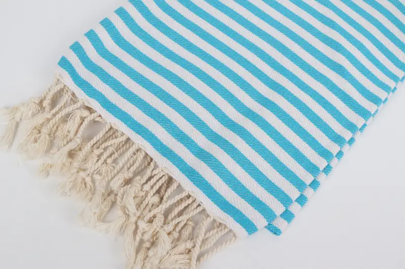 Custom Beach Towels, Home Decor Towel, 70x40 Cotton Striped Towel, Personalized Wedding Gift, Quick-dry peshtemal, Holiday Towel, Hammam towel - 7