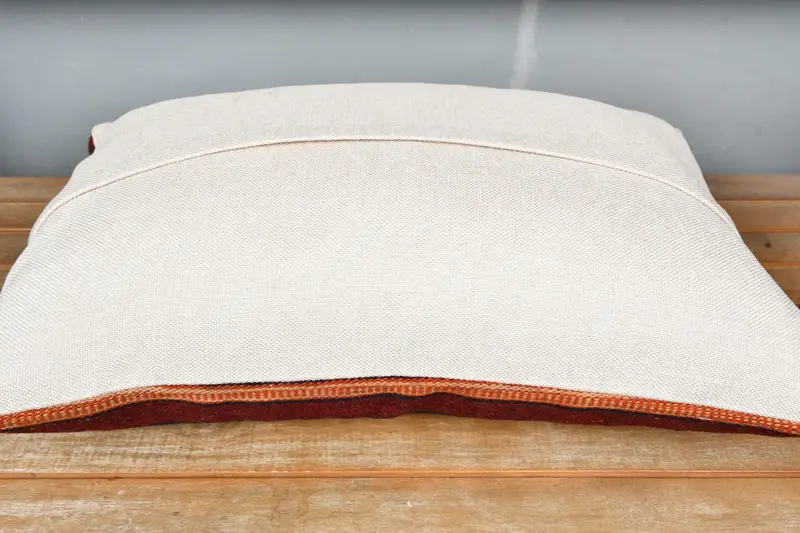 16x24 Brown Cushion, Boho Pillow Sham Cover, Turkish Kilim Pillow, Pillow Cover, Throw Kilim Pillow, Accent Pillow Sham - 5