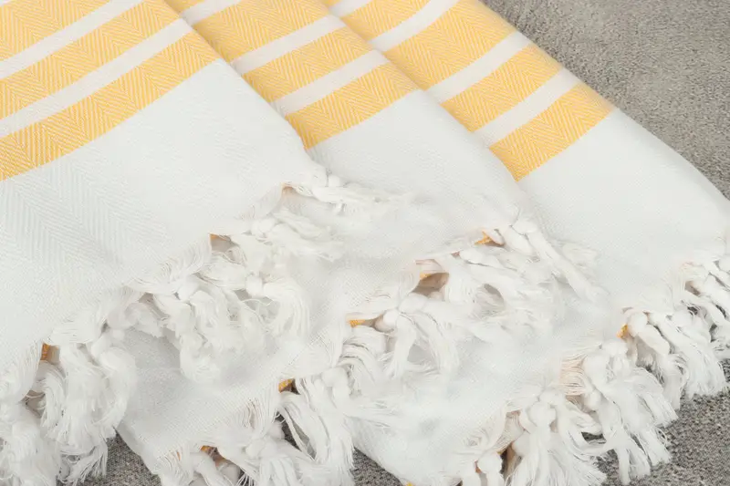 Peshtemal Towel, 70x40 Cotton Herringbone Towel, Thin towel, Personalized Turkish Beach Towel, Personalised Gift, Personalized Bridesmaid Gift - 4