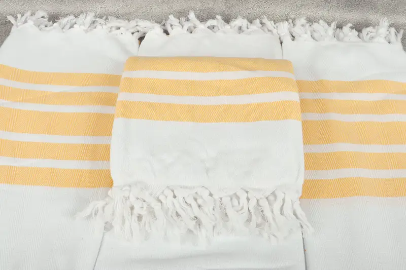Peshtemal Towel, 70x40 Cotton Herringbone Towel, Thin towel, Personalized Turkish Beach Towel, Personalised Gift, Personalized Bridesmaid Gift - 3