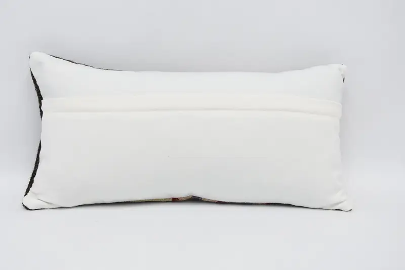 Tribal Pillow Case, Pillow Sham, Pillow for Couch, 12x24 Beige Cushion, Bohemian Cushion Pillow Cover, Vintage Kilim Pillow, Boho Pillow Sham Cover - 6