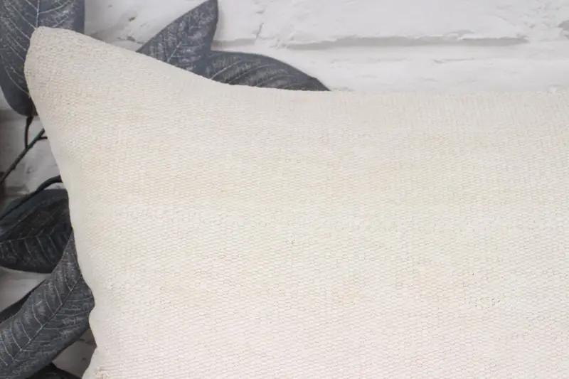 Home Decor Pillow, Cushion, Designer Throw Pillow Cover, 18x18 White Pillow Cover, Pattern Throw Cushion, Turkish Kilim Pillow, Antique Pillows - 2