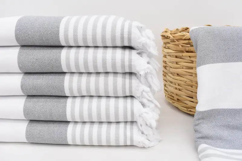 Bachelorette Party Gifts, 68x36 Cotton Striped Terry Towel, Lightweight towel, Monogram Turkish Bath Towel, Family Gift, Turkish bath towel