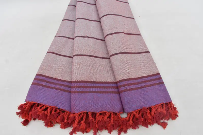 Lightweight towel, 68x40 Cotton Striped Towel, Bachelorette Party Favor, Turkish beach towel with fringe, Home Decor Gifts, Monogrammed Beach Towel - 3