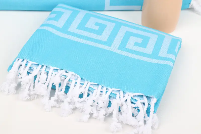 70x40 Cotton Patterned Towel, Sand-free towel, Oversized Beach Towel, Monogrammed Turkish Towel, Custom Gifts, Large Turkish Towel, Summer Gift - 6