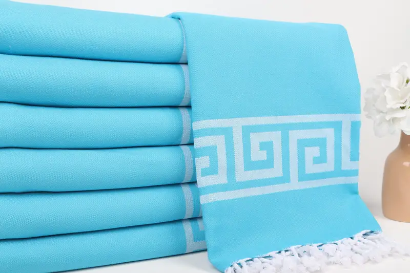70x40 Cotton Patterned Towel, Sand-free towel, Oversized Beach Towel, Monogrammed Turkish Towel, Custom Gifts, Large Turkish Towel, Summer Gift - 3