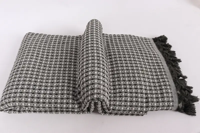 Custom Wedding Gifts, Throw Blanket, First Wedding Anniversary Gift, Tablecloth, Birthday Gift, 96x70 Cotton Striped Towel, Girl Trip Party Favor - 6