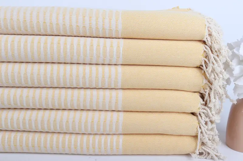 Custom Beach Towels, Organic Turkish towel, Organic towel, Maid Of Honor Gift, Oversized Beach Towel, 70x36 Cotton Geometric Towel, Custom Gift - 3