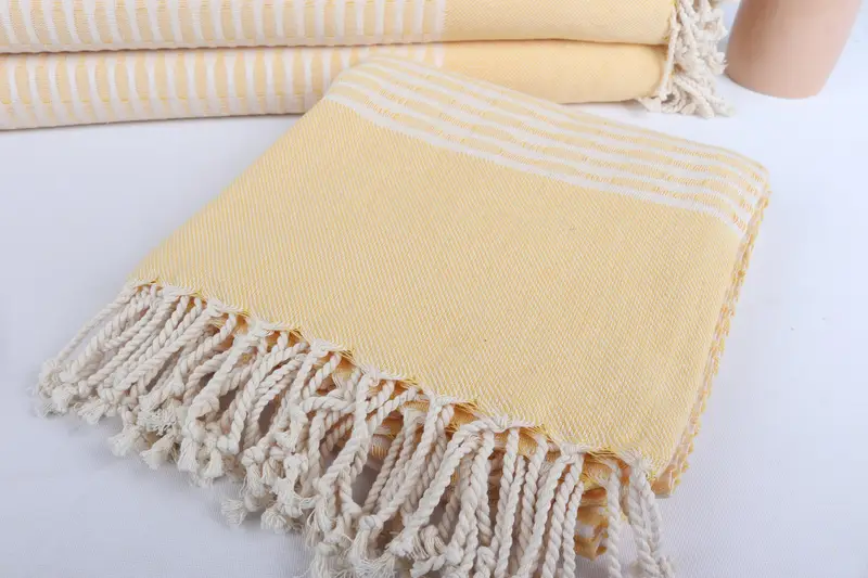 Custom Beach Towels, Organic Turkish towel, Organic towel, Maid Of Honor Gift, Oversized Beach Towel, 70x36 Cotton Geometric Towel, Custom Gift - 5