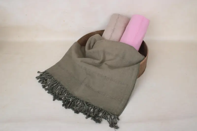 Organic Towel, Peshtemal Towel, Birthday Gift, Summer Towel, 68x40 Cotton Stonewashed Towel, Lightweight Turkish towel, Monogram Beach Towel - 7