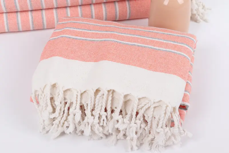 Yoga Towel, Personalized Wedding Gift, 68x40 Cotton Striped Terry Towel, Bridal Party Gifts, Custom Gift, Cotton towel, Valentines Day Gift For Her - 5