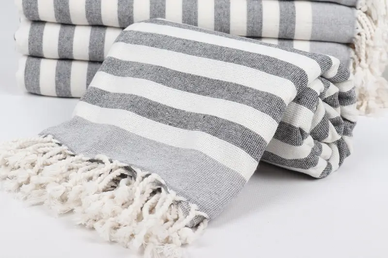 Luxury towel, Bachelorette Gifts, Halloween Gifts, Yoga Towel, Bath towel, 68x40 Cotton Striped Terry Towel, Quick-drying cotton Turkish beach towel - 4