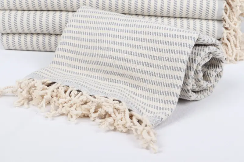 Bachelor Gift, Embroidered Towel, Absorbent Turkish towel, Peshtemal Towel, 70x40 Cotton Polka Dot Towel, Custom Gift, Gift For The Home Decor - 4
