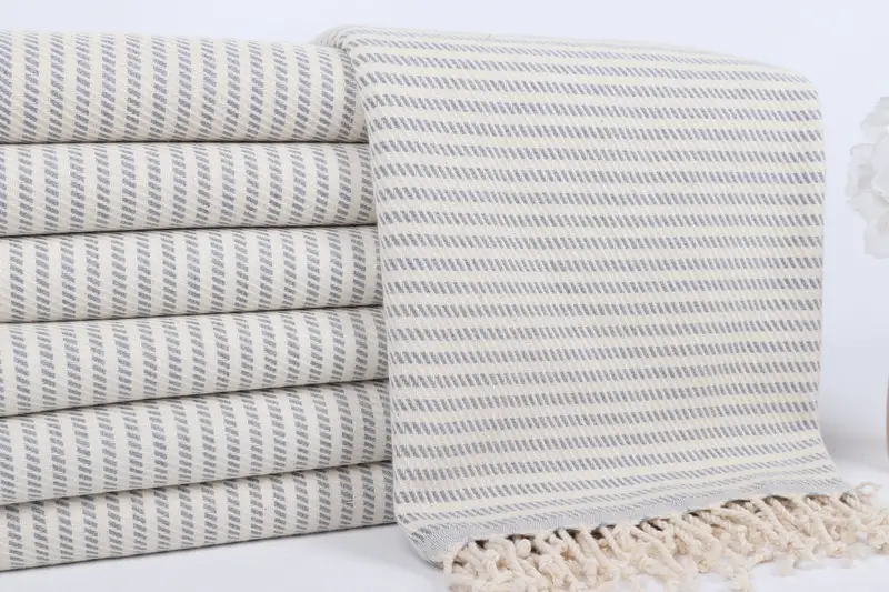 Bachelor Gift, Embroidered Towel, Absorbent Turkish towel, Peshtemal Towel, 70x40 Cotton Polka Dot Towel, Custom Gift, Gift For The Home Decor - 2