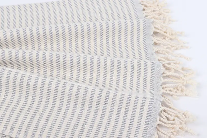 Bachelor Gift, Embroidered Towel, Absorbent Turkish towel, Peshtemal Towel, 70x40 Cotton Polka Dot Towel, Custom Gift, Gift For The Home Decor - 8