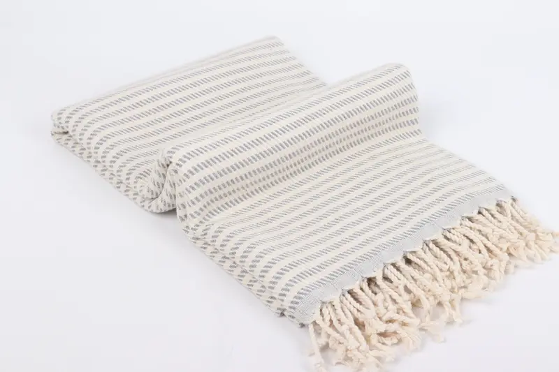 Bachelor Gift, Embroidered Towel, Absorbent Turkish towel, Peshtemal Towel, 70x40 Cotton Polka Dot Towel, Custom Gift, Gift For The Home Decor - 6
