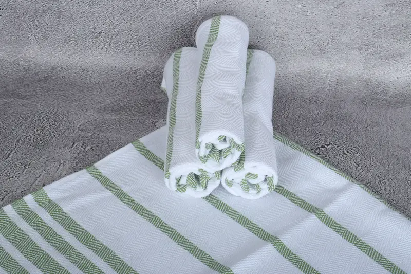 Bathroom Towels, Engagement Gift, 36x24 Cotton Herringbone Towel, Wedding Anniversary Gift, Beach Wedding Favor, Kitchen Towel, Custom Hand Towel - 7