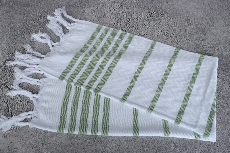 Bathroom Towels, Engagement Gift, 36x24 Cotton Herringbone Towel, Wedding Anniversary Gift, Beach Wedding Favor, Kitchen Towel, Custom Hand Towel - 6