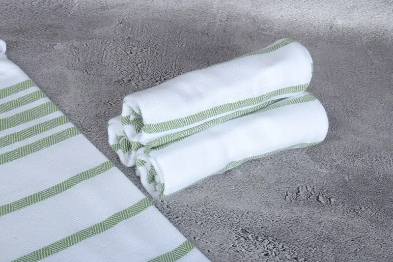 Bathroom Towels, Engagement Gift, 36x24 Cotton Herringbone Towel, Wedding Anniversary Gift, Beach Wedding Favor, Kitchen Towel, Custom Hand Towel - 8