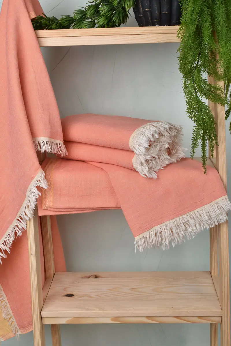 Turkish towel, Personalized Gift, Custom Wedding Towel, Birthday Gift, 70x36 Cotton Double Face Towel, Beach Theme Wedding Gift, Turkish bath towel - 6