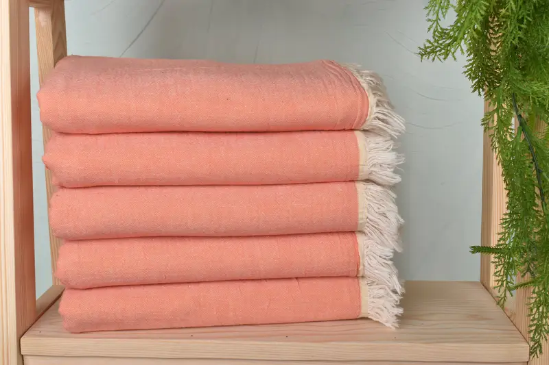 Turkish towel, Personalized Gift, Custom Wedding Towel, Birthday Gift, 70x36 Cotton Double Face Towel, Beach Theme Wedding Gift, Turkish bath towel - 2