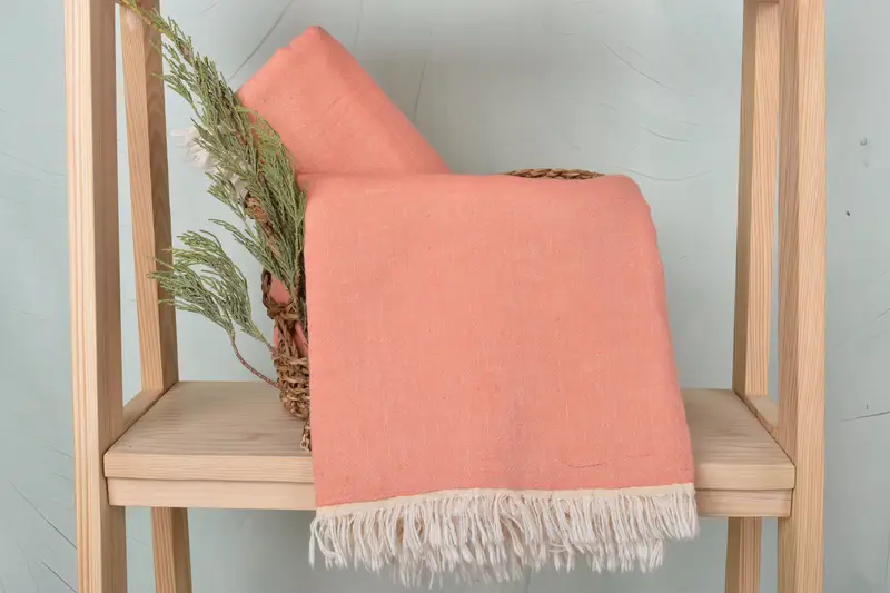 Turkish towel, Personalized Gift, Custom Wedding Towel, Birthday Gift, 70x36 Cotton Double Face Towel, Beach Theme Wedding Gift, Turkish bath towel - 4