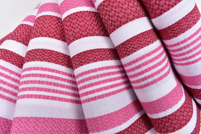 Bridal Shower Gift, 70x36 Cotton Striped Towel, Bridesmaid Gifts, Oversized Beach Towel, Valentines Day Gift, Lightweight towel, Luxury Beach Towel - 5