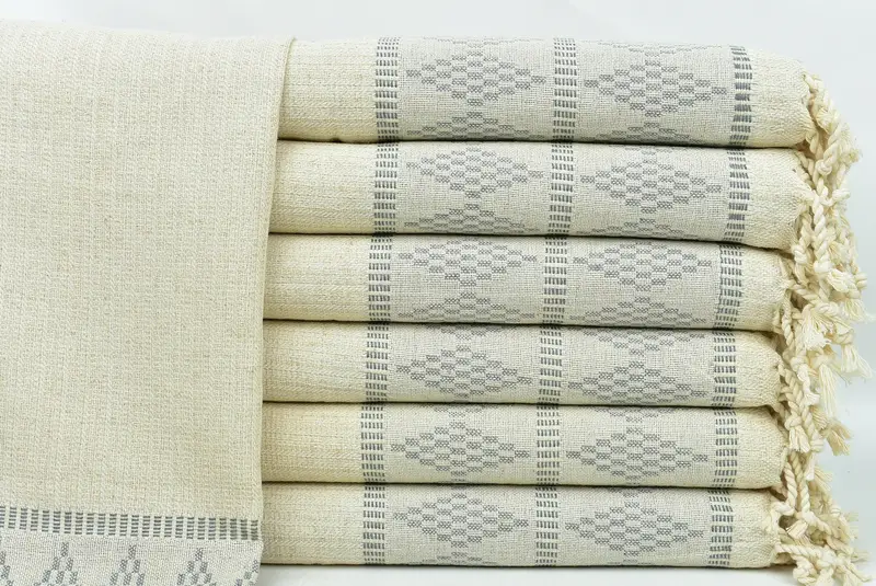 40x20 Linen Kilim Design Towel, Custom Hand Towel, Bridesmaid Gifts, Merry Christmas Gifts, Gift For The Home Decor, Personalized Dish Towel - 1