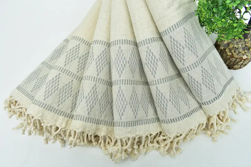40x20 Linen Kilim Design Towel, Custom Hand Towel, Bridesmaid Gifts, Merry Christmas Gifts, Gift For The Home Decor, Personalized Dish Towel - 4