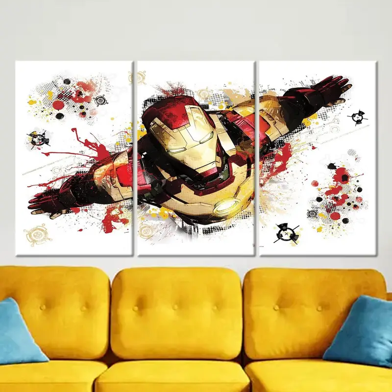 Marvel's Iron Man Canvas: Superhero Art for Your Space
