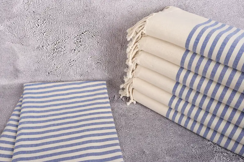 Bathroom Towel, 70x40 Cotton Striped Towel, Cute Beach Towel, Personalized Towel, Lightweight towel, Turkish Towel USA, Beach Towel Monogram - 2