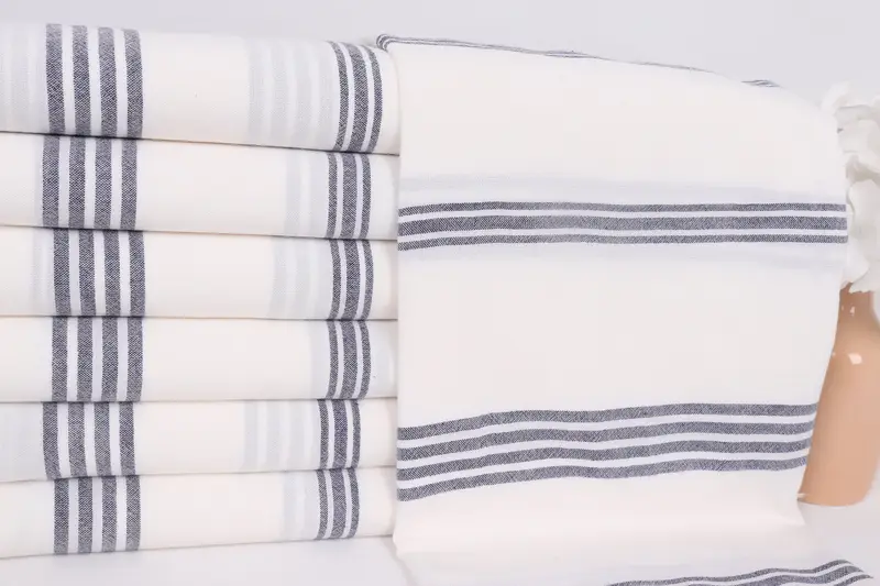 Bachelorette Gifts, Custom Towel, 70x40 Cotton Striped Towel, Turkish Towel Beach, Vegas Bachelorette Party Favors, Boyfriend Christmas Gift - 2