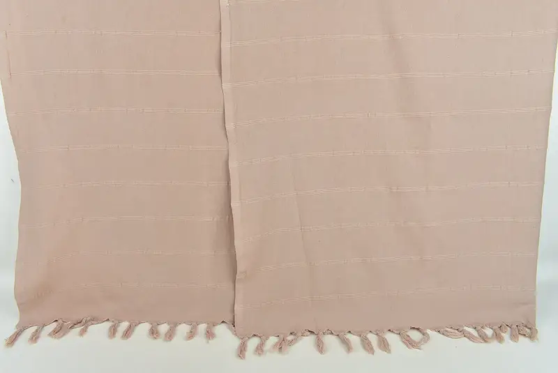 Woven Throw Blanket, Personalized Blanket, Turkish Bedcover, Bridal Shower Gift, 92x70 Cotton Stonewashed Towel, Bohemian Bedspread, Organic Throw - 7