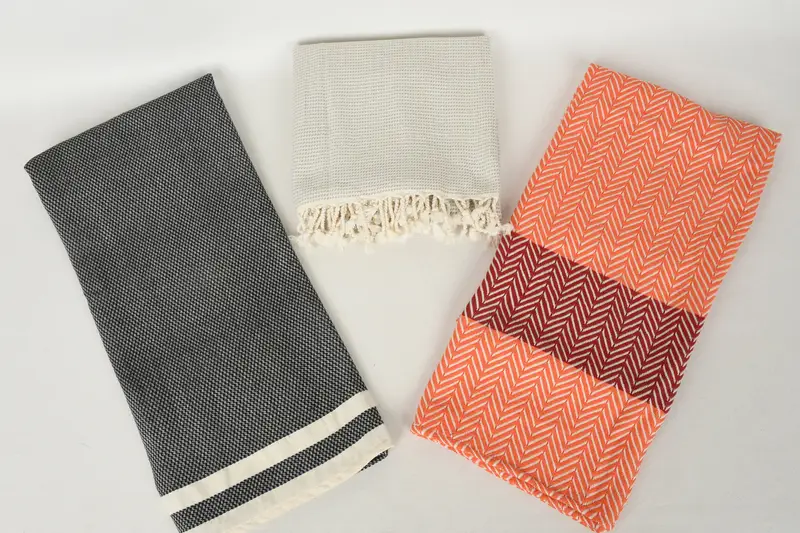 Travel towel, 70x40 Cotton Set of 10 Towel, Wedding Gifts Towel, Valentines Day Gift Idea, Bachelorette Beach Towel, Turkish beach towel - 7