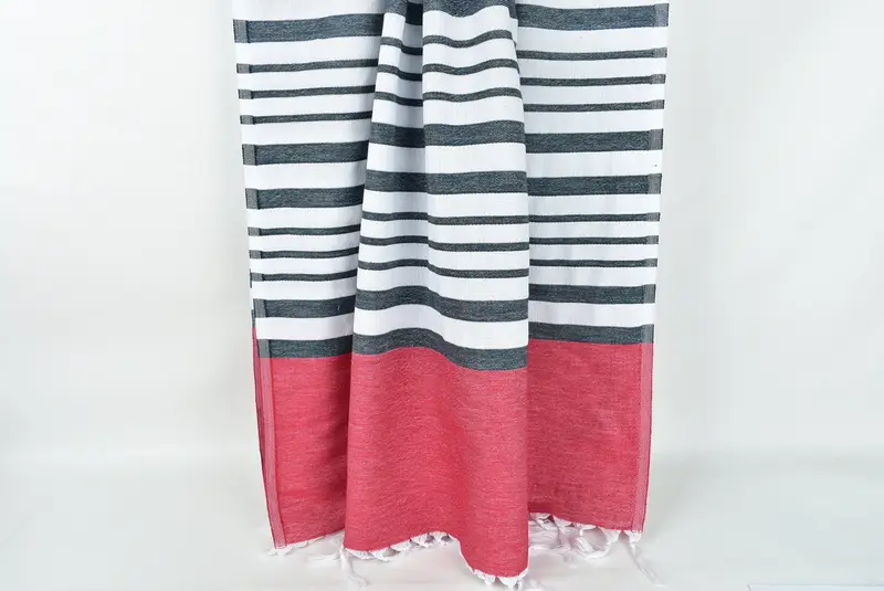 Housewarming Gift, Sand-resistant towel, Monogram Beach Towel, Birthday Gift, 70x40 Cotton Striped Towel, Fringed Turkish peshtemal beach towel USA - 8