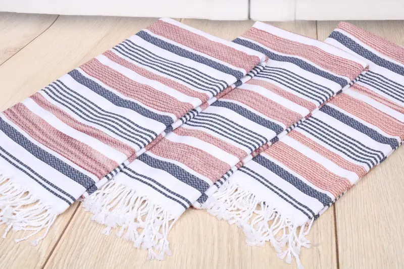 70x40 Cotton Striped Towel, Bachelorette Gifts, Bachelorette Party Gift, Florida Bachelorette Party Favors, Lightweight towel, Valentines Gift - 6