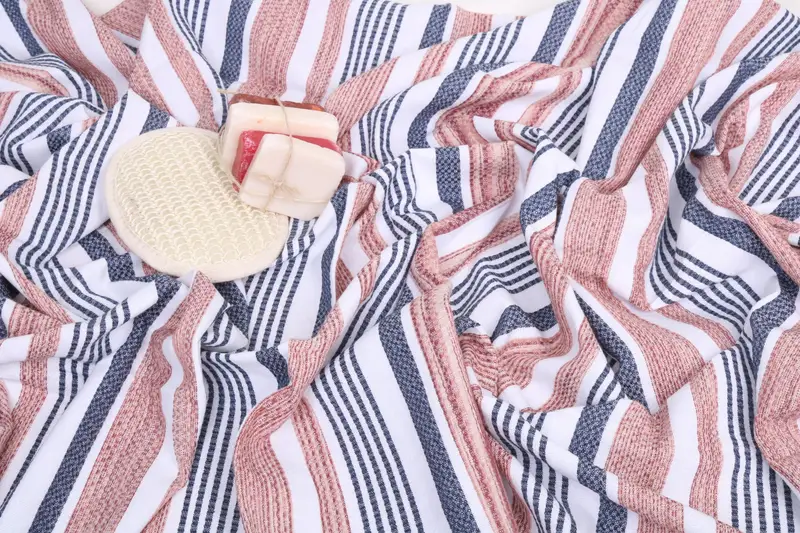 70x40 Cotton Striped Towel, Bachelorette Gifts, Bachelorette Party Gift, Florida Bachelorette Party Favors, Lightweight towel, Valentines Gift - 7