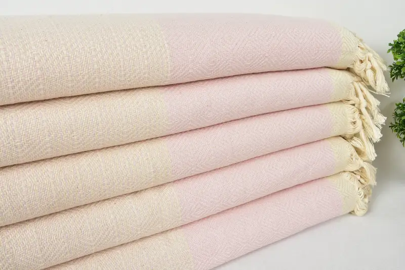 104x80 Cotton Diamond Towel, Custom Blanket, Organic Throw, Wedding For Favor, Housewarming Gift, Personalized Blanket, Thanksgiving Tablecloth - 3