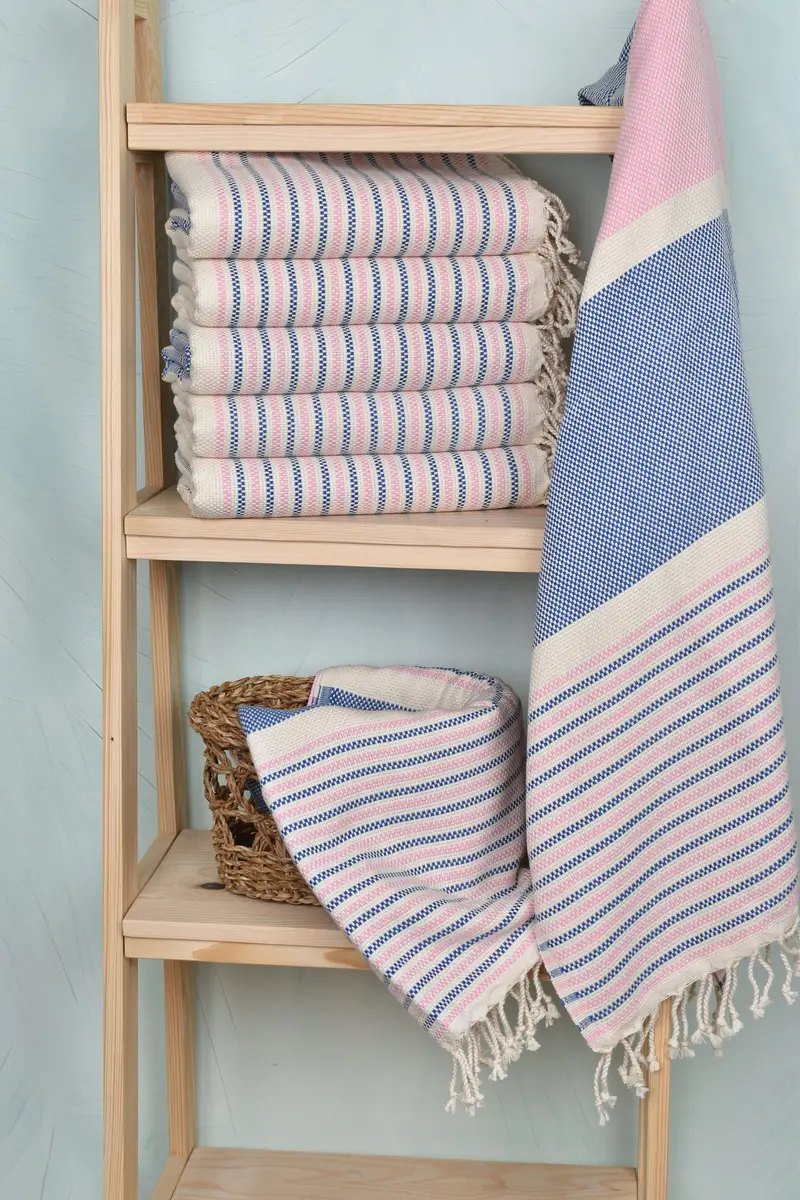 Bridal Shower Gifts, Yoga Towel, 70x40 Cotton Geometric Towel, Sand-free peshtemal towel for the beach, Thin towel, Housewarming Gift, Beach towel - 3