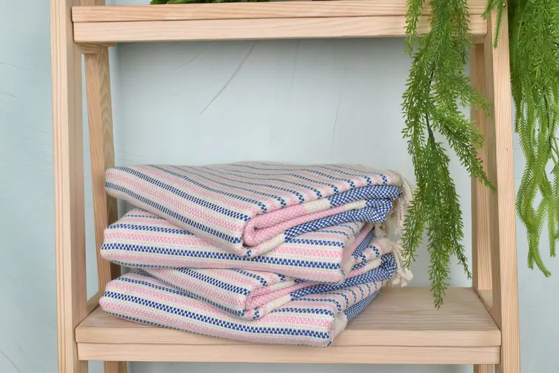 Bridal Shower Gifts, Yoga Towel, 70x40 Cotton Geometric Towel, Sand-free peshtemal towel for the beach, Thin towel, Housewarming Gift, Beach towel - 7