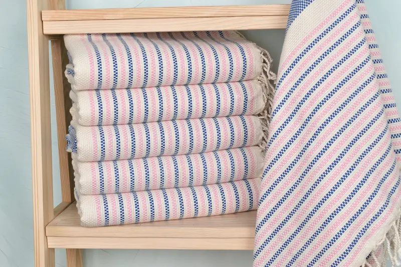 Bridal Shower Gifts, Yoga Towel, 70x40 Cotton Geometric Towel, Sand-free peshtemal towel for the beach, Thin towel, Housewarming Gift, Beach towel - 1