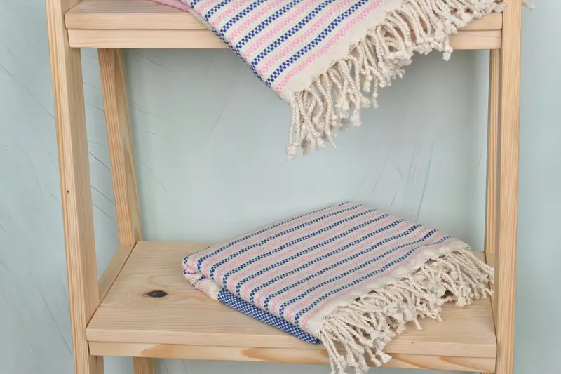 Bridal Shower Gifts, Yoga Towel, 70x40 Cotton Geometric Towel, Sand-free peshtemal towel for the beach, Thin towel, Housewarming Gift, Beach towel - 5