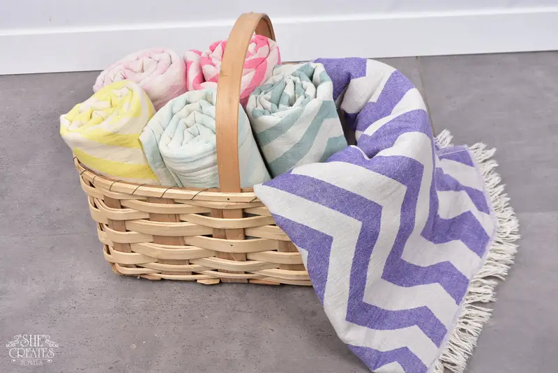 Spa Towel, Turkish bath towel, Travel towel, Turkish Bath Towel Set, Beach Towel Bulk, 70x40 Cotton Zigzag Design Towel, Personalized Gift For Him - 7