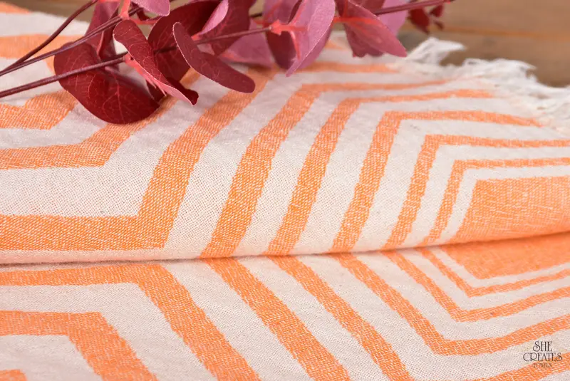 Spa Towel, Turkish bath towel, Travel towel, Turkish Bath Towel Set, Beach Towel Bulk, 70x40 Cotton Zigzag Design Towel, Personalized Gift For Him - 6