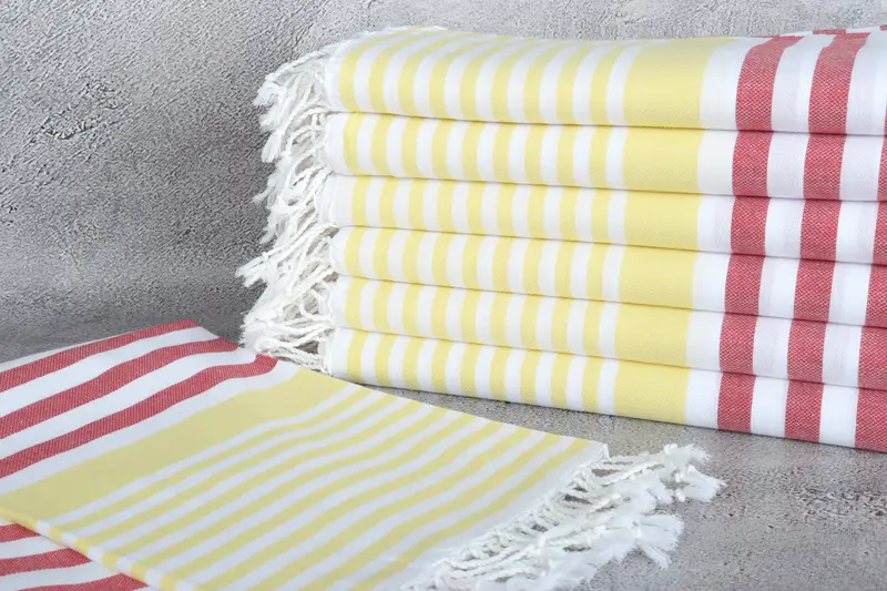 Personalized Gift, Peshtemal, Custom Gift, Luxury Turkish beach towel for summer vacation, 68x36 Cotton Striped Towel, Spa Towel, Organic towel - 2